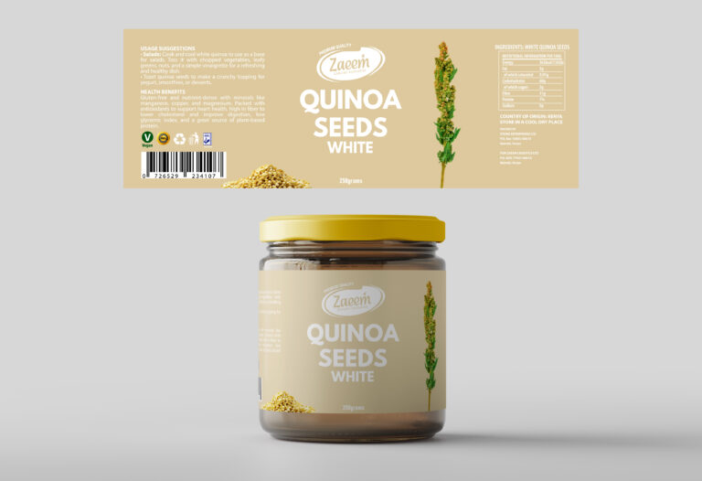 Quinoa seeds White Label Design